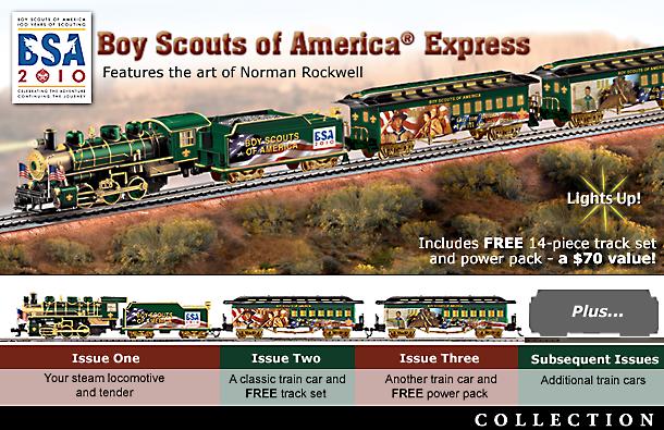 lionel boy scout train