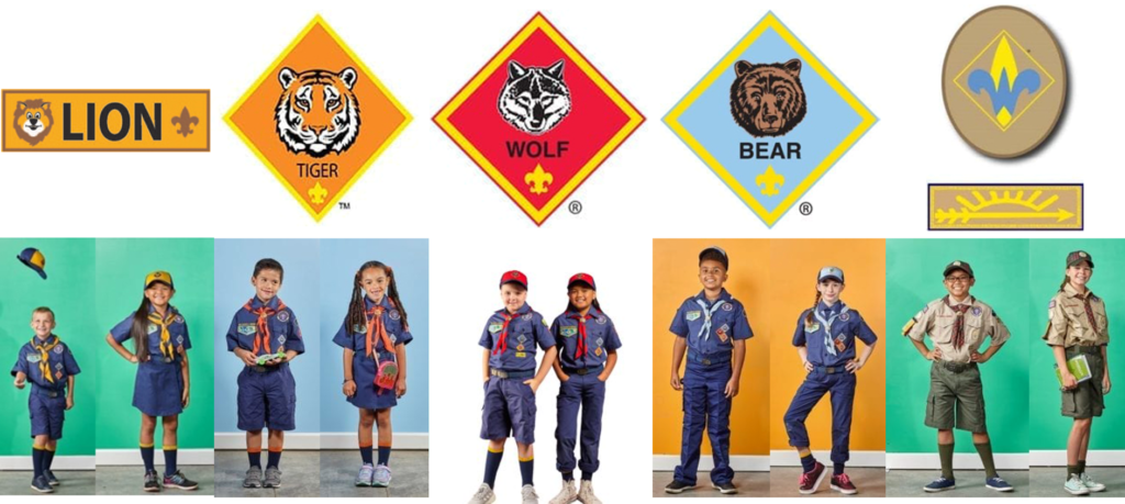 Cub Scouts, Uniform Pictures